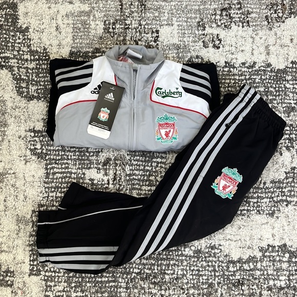 ADIDAS adorable Kids jogger set~ side 4T~NWT - Picture 9 of 11